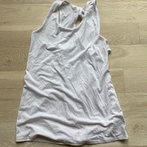 White Athleta tank top, size S